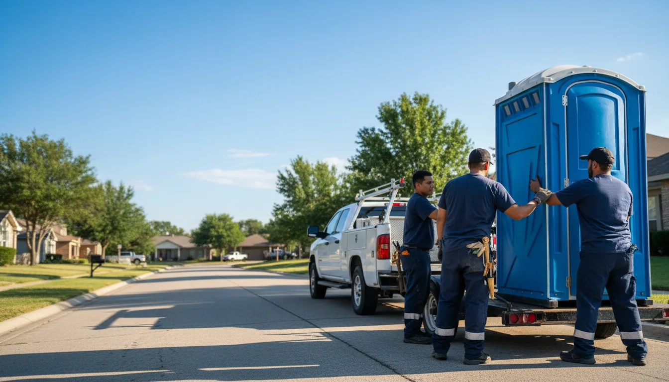 Portable Toilet Rental in Leonville, LA near me
